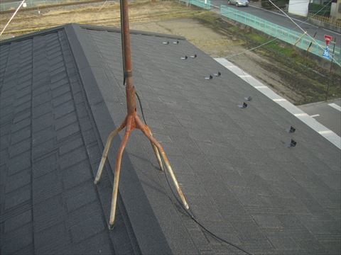 安曇野市穂高屋根葺き替え