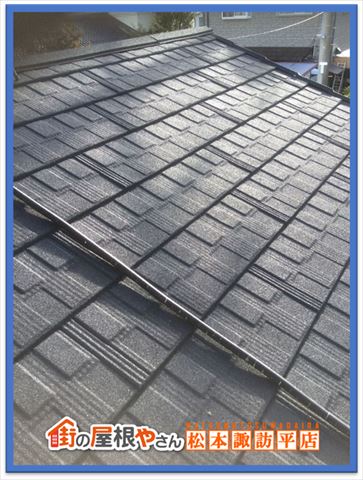 安曇野葺き替え工事本体取り付け