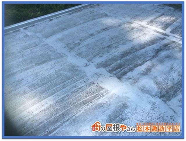 安曇野陸屋根点検