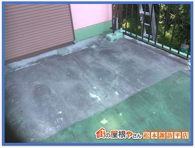 安曇野陸屋根点検