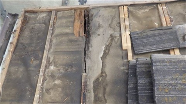 山形村モニエル瓦葺き替え工事4