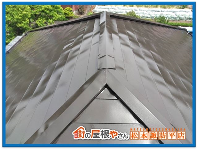 山形村屋根塗装