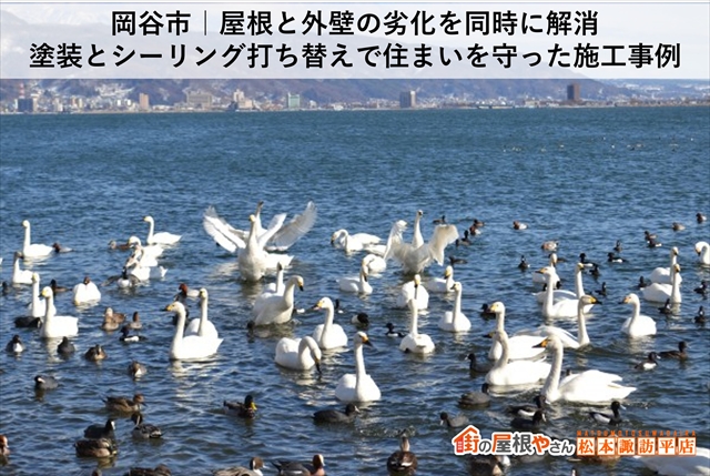 岡谷市屋根・外壁塗装施工事例