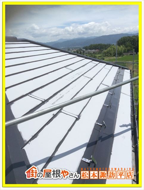 岡谷市屋根塗装