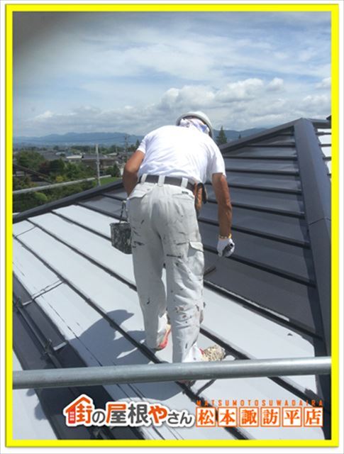 岡谷市屋根塗装