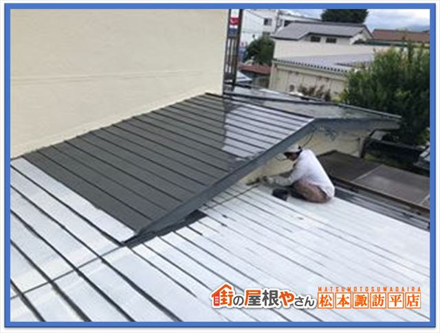 岡谷市屋根塗装