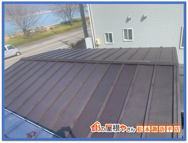 岡谷市屋根塗装