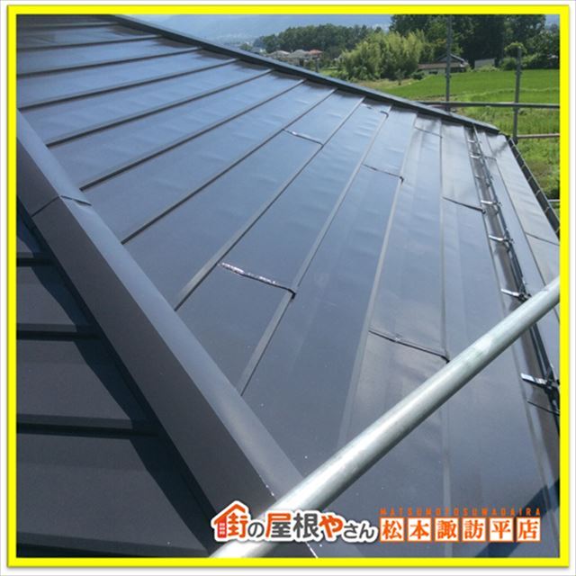 岡谷市屋根塗装