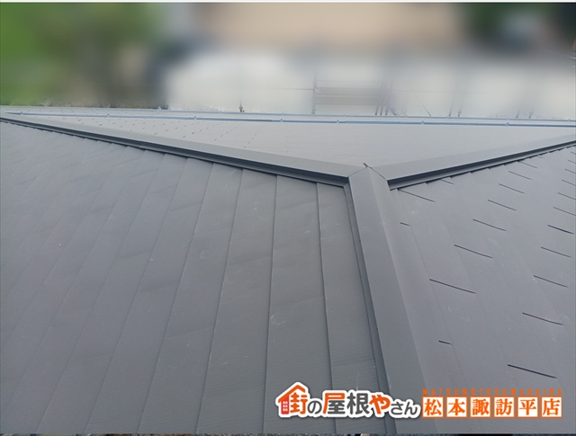 松本市公民館屋根葺き替え工事 工事終了