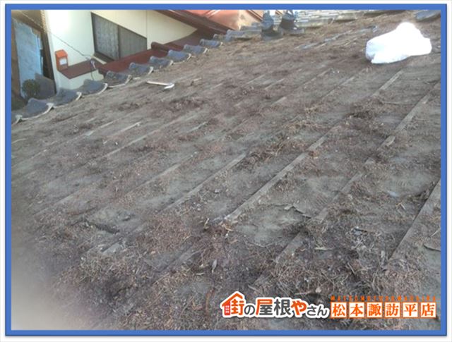 松本市屋根葺き替え工事