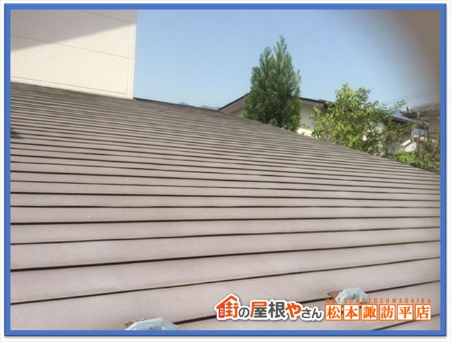 松本市屋根遮熱塗装