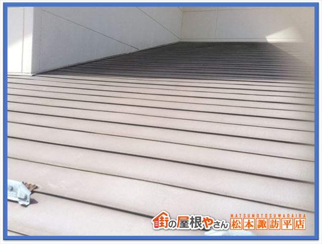 松本市屋根遮熱塗装