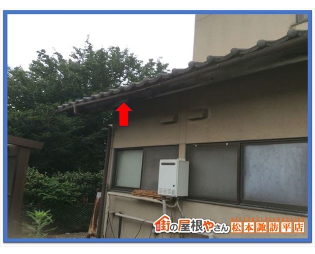 松本市雨どい交換工事