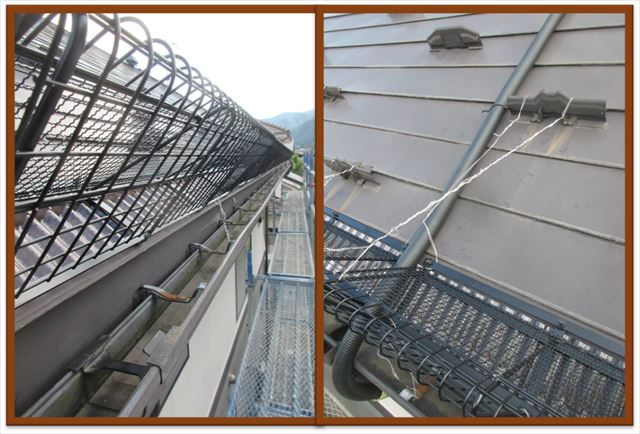 松本雪止め設置