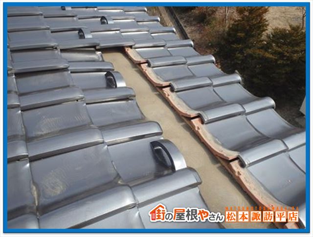 箕輪町雪止め設置