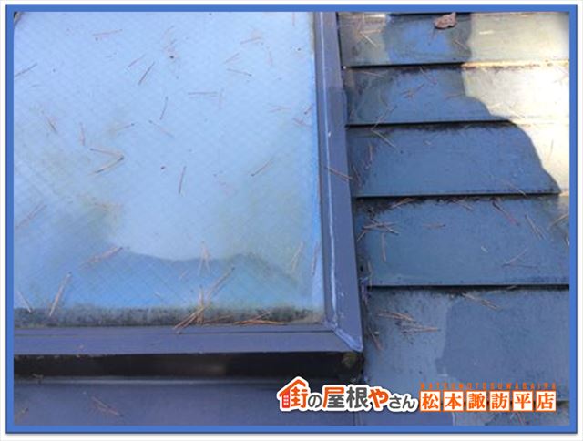 茅野市別荘屋根現地調査