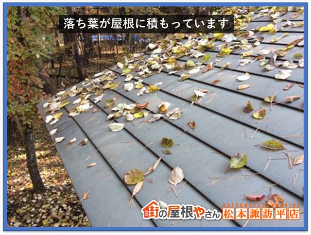 茅野市別荘屋根現地調査