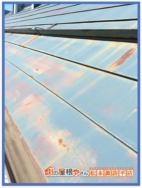 茅野市屋根壁現地調査
