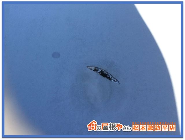 茅野市雨漏り調査