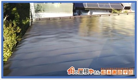 諏訪市屋根塗り替え