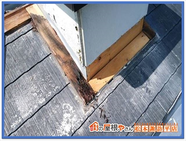 諏訪市棟板金交換