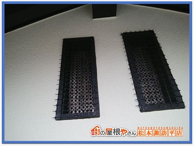 諏訪市防鳥ネット