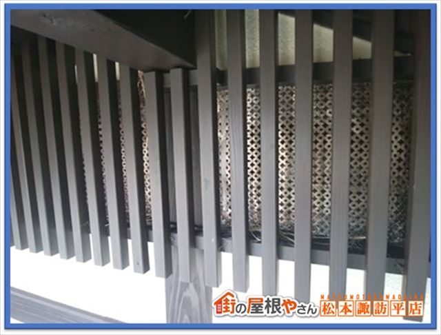 諏訪市防鳥ネット