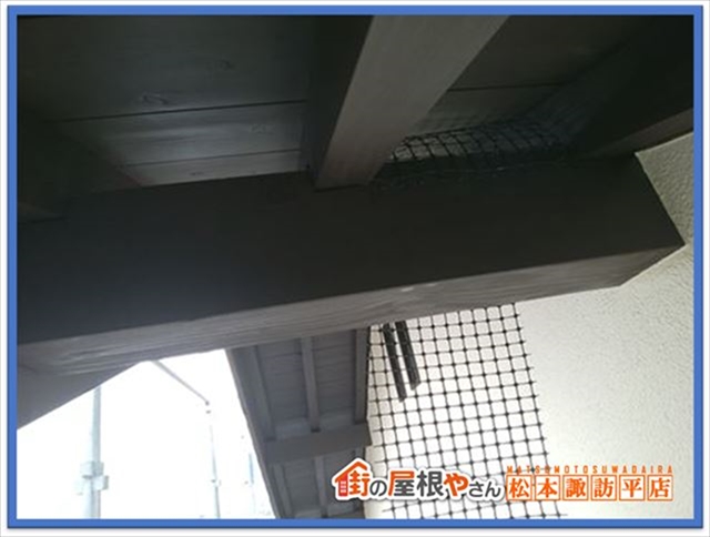 諏訪市防鳥ネット