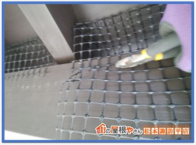 諏訪市防鳥ネット