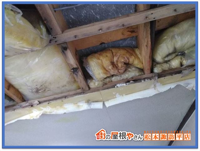 諏訪市雨漏り調査