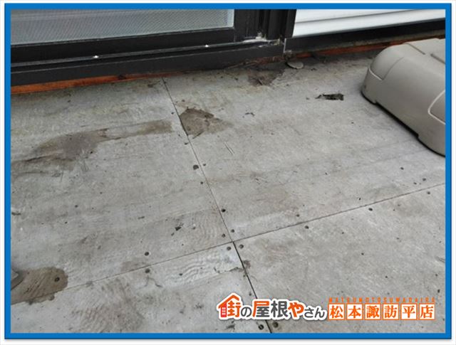 諏訪市雨漏り調査