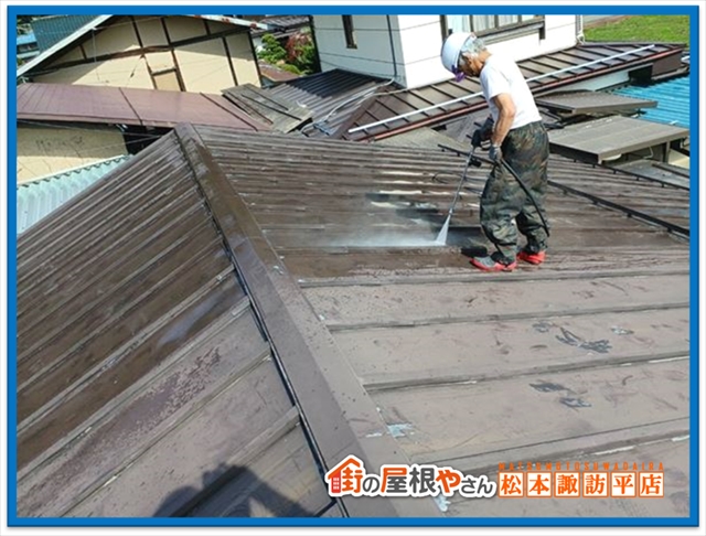 辰野町屋根塗装