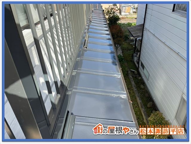 辰野町屋根塗装