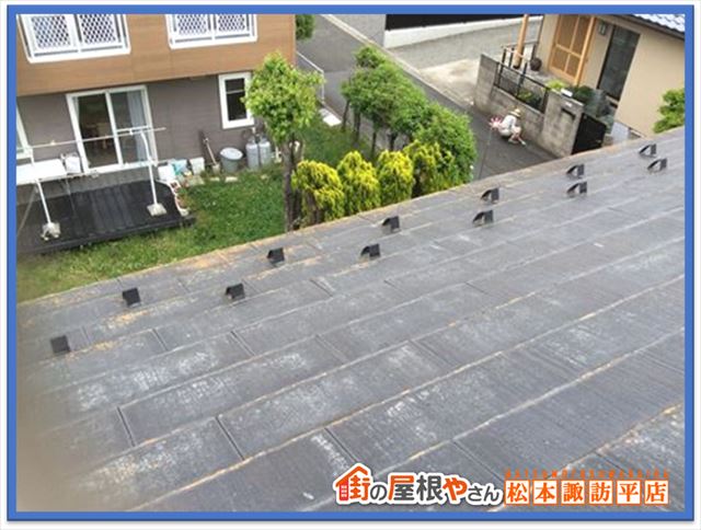 辰野町屋根現地調査