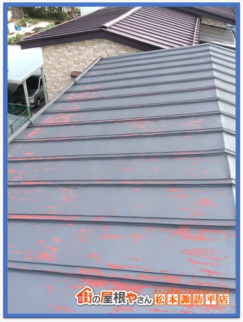 辰野町屋根現地調査