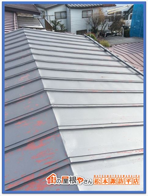 辰野町屋根現地調査