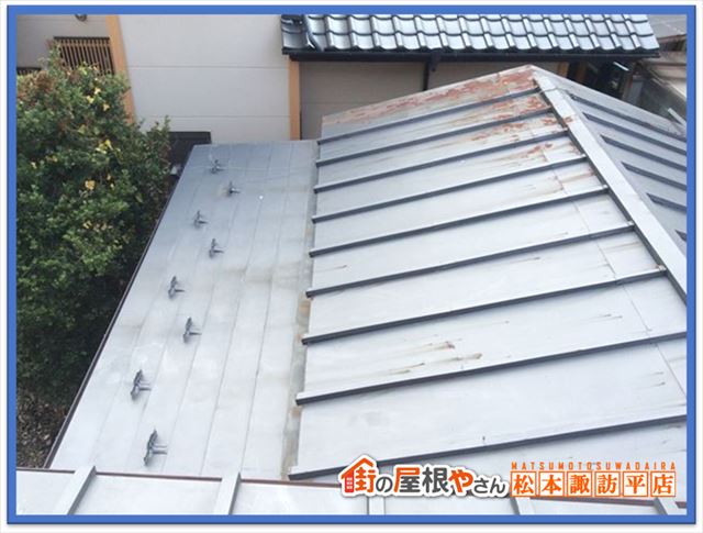 辰野町屋根現地調査