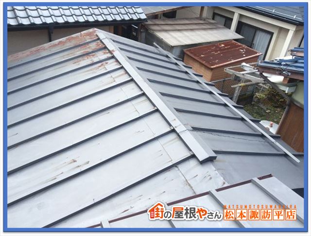 辰野町屋根現地調査