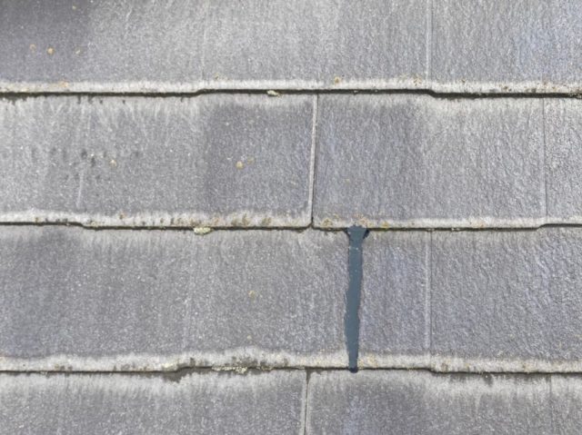 鹿児島市のコーキングの様子