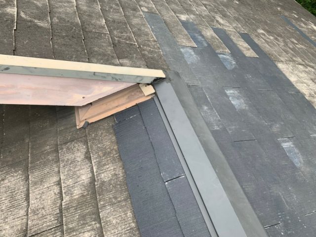 雨漏り補修工事　板金