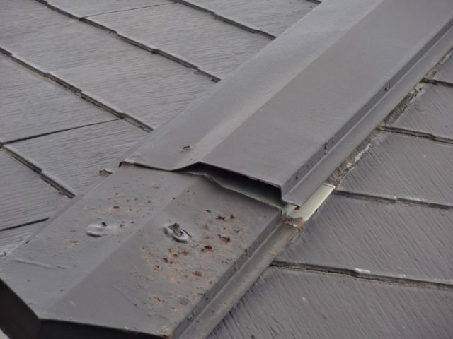 鹿児島市板金浮きの様子