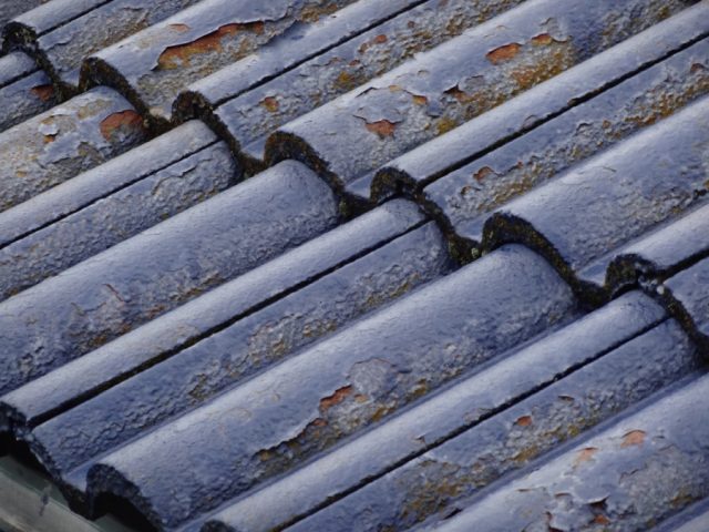 鹿児島市塗膜の剥がれの様子