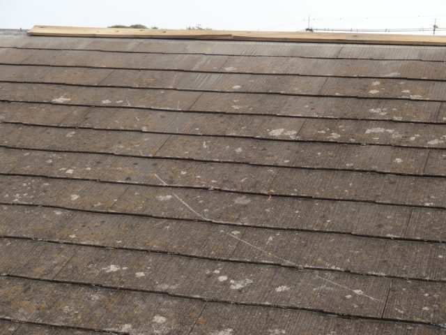 棟板金の台風被害 