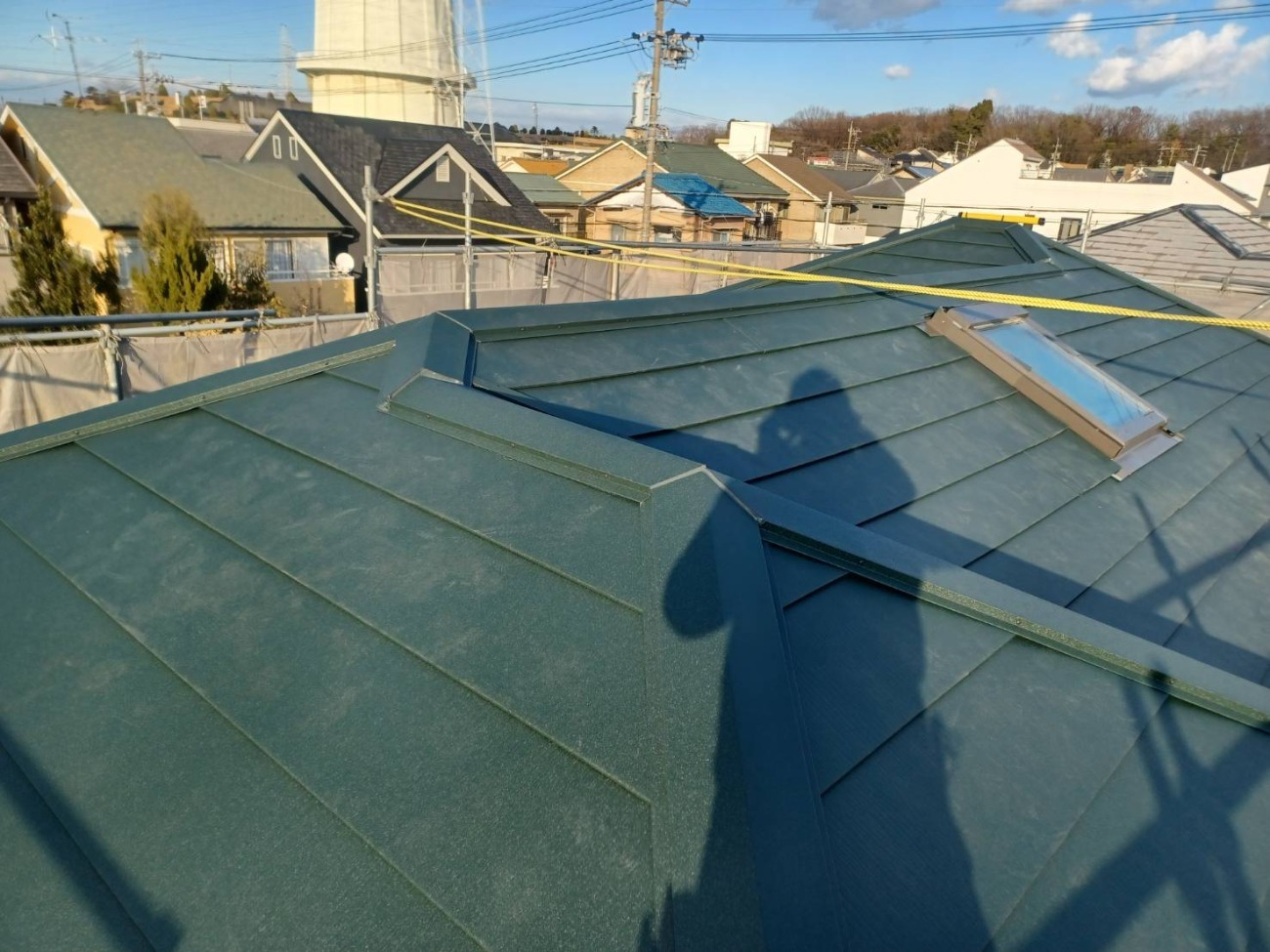 重ね葺き工事完了