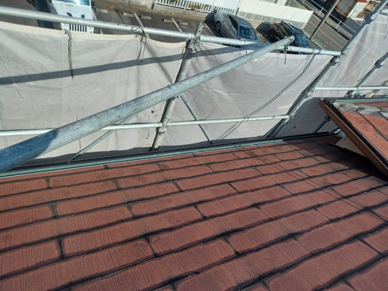 軒先水切り取付