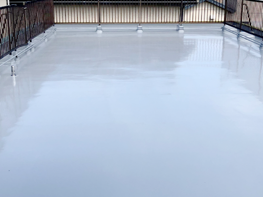 屋上　ウレタン防水工事