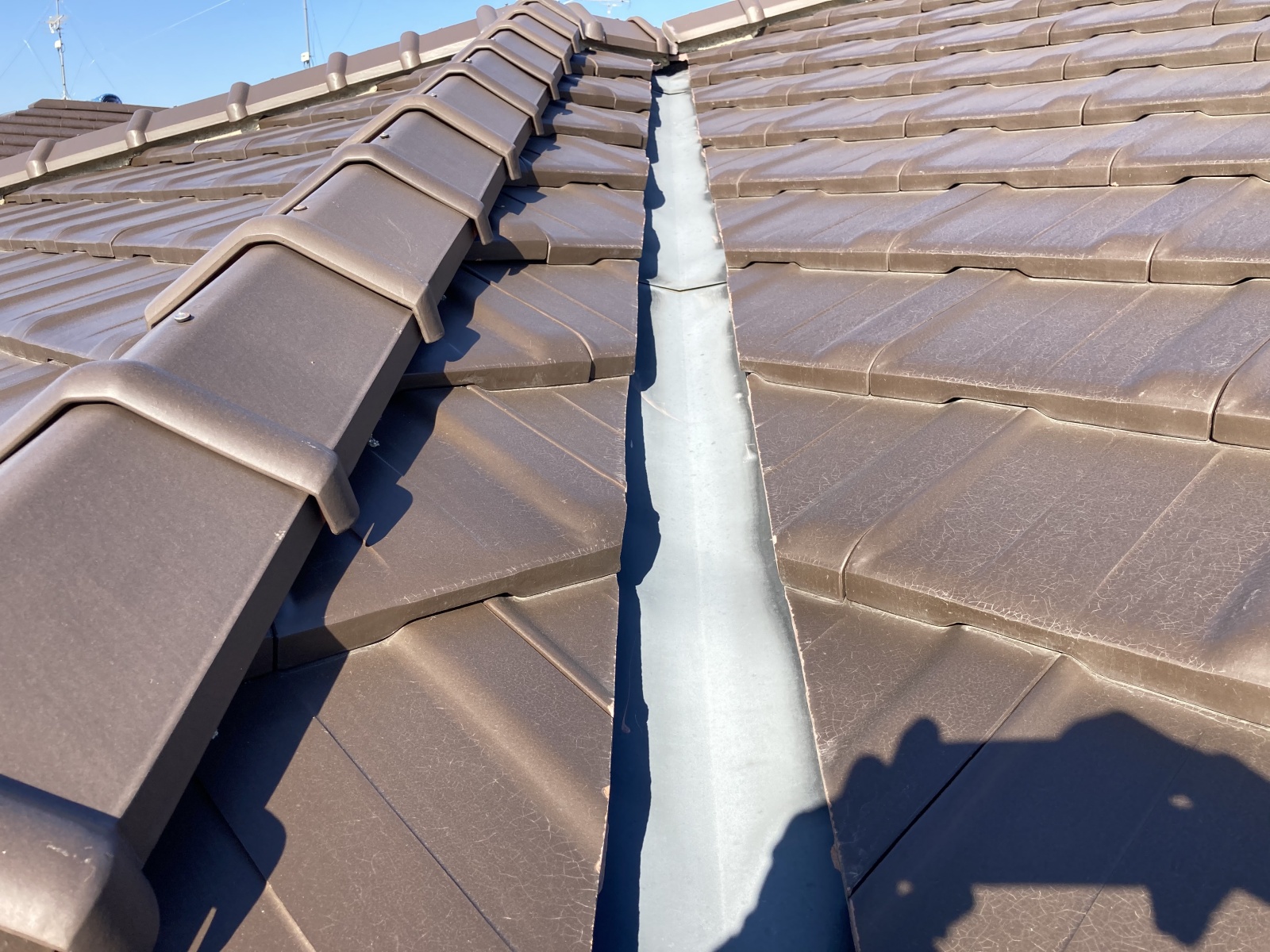 谷板金の状態確認