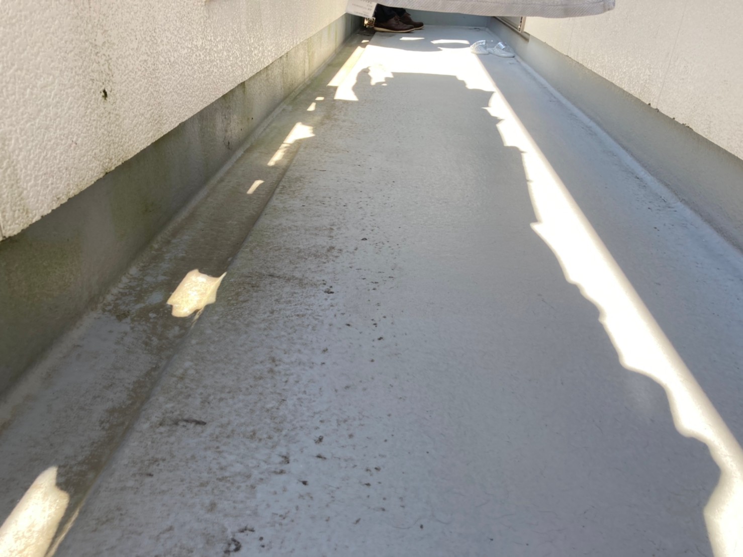 外壁塗装　ベランダ