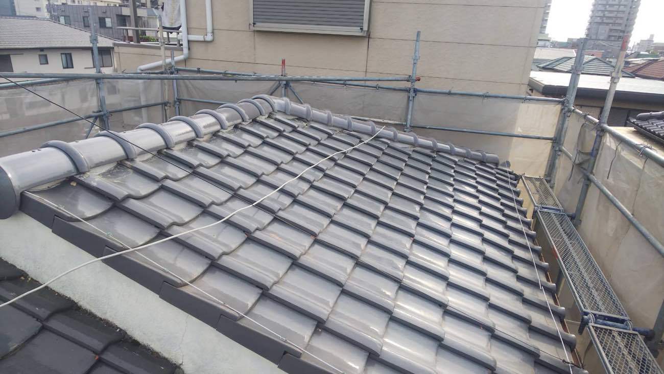 棟の取り直し工事完了