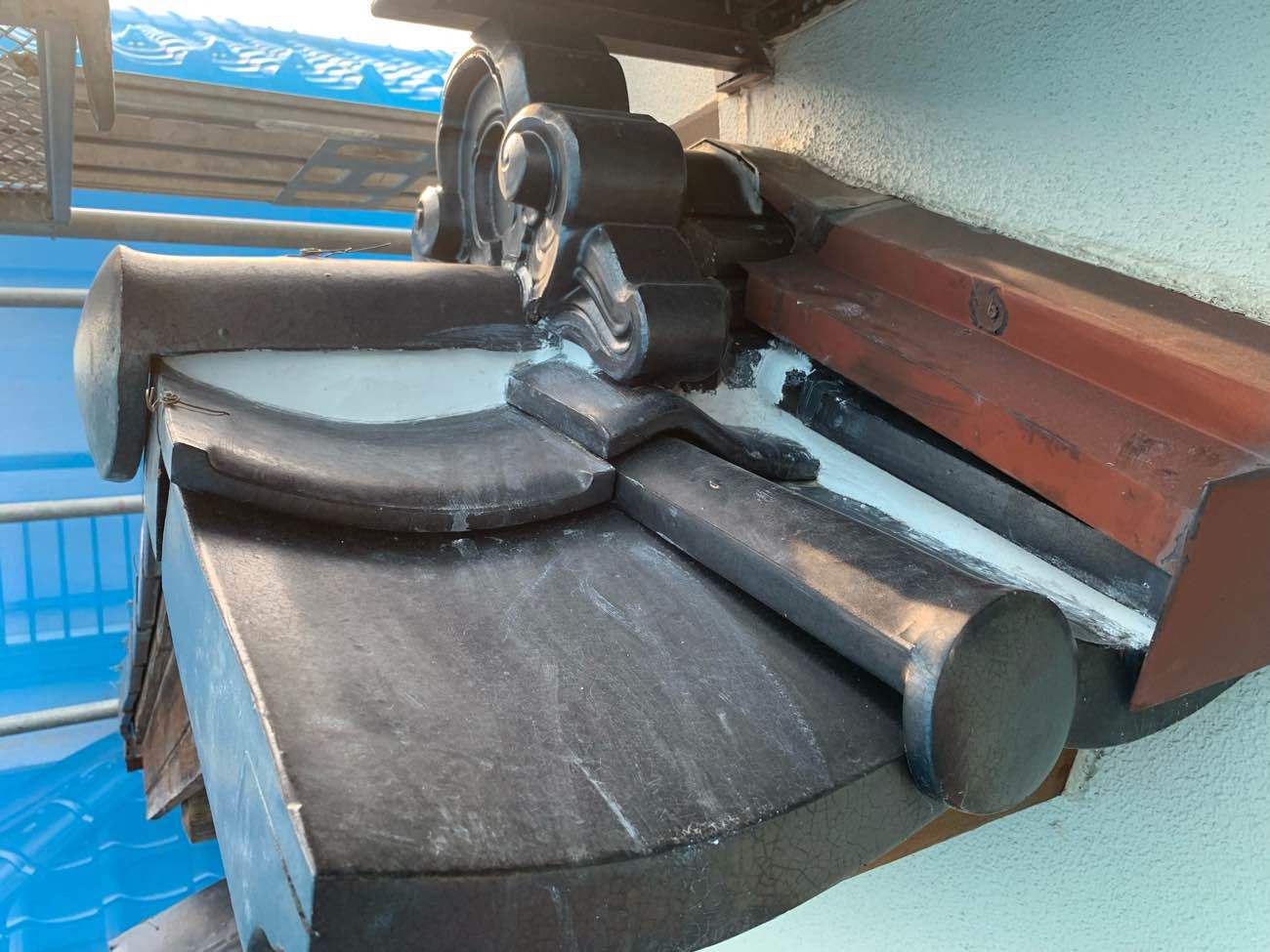 漆喰工事施工後